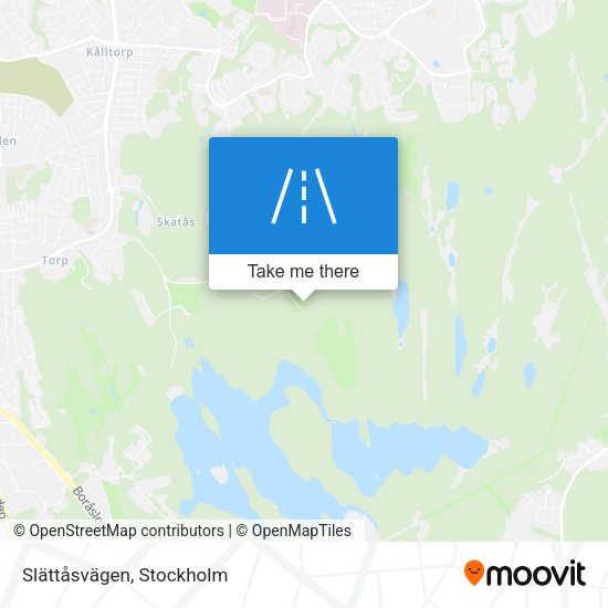 Slättåsvägen map
