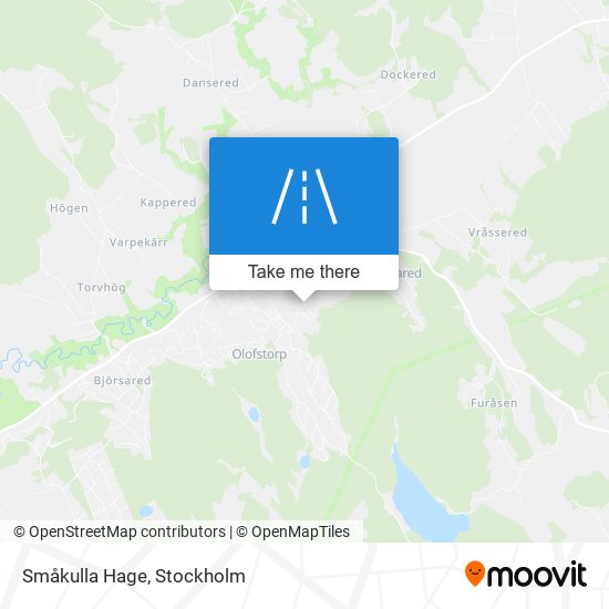 Småkulla Hage map