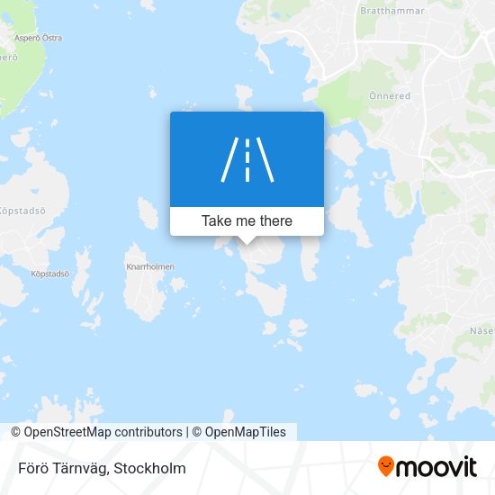 Förö Tärnväg map