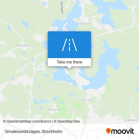 Smalesundsvägen map