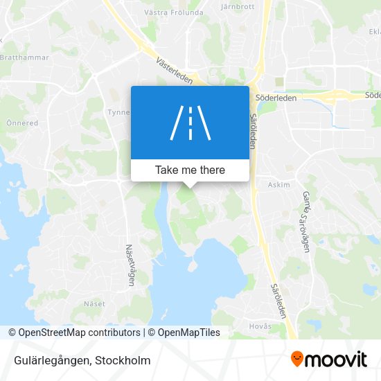 Gulärlegången map