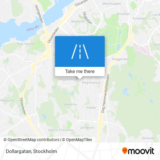 Dollargatan map