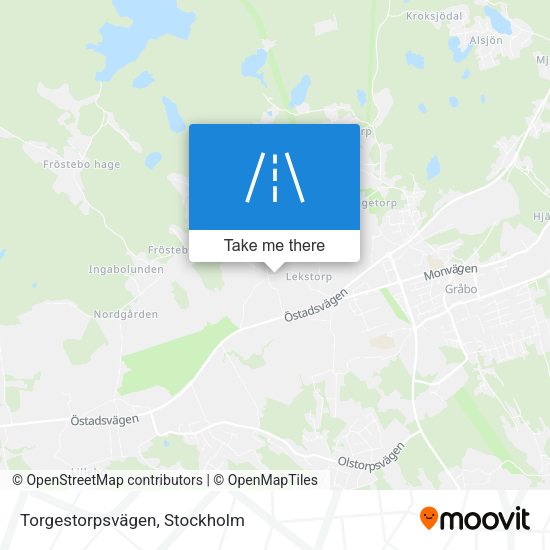 Torgestorpsvägen map
