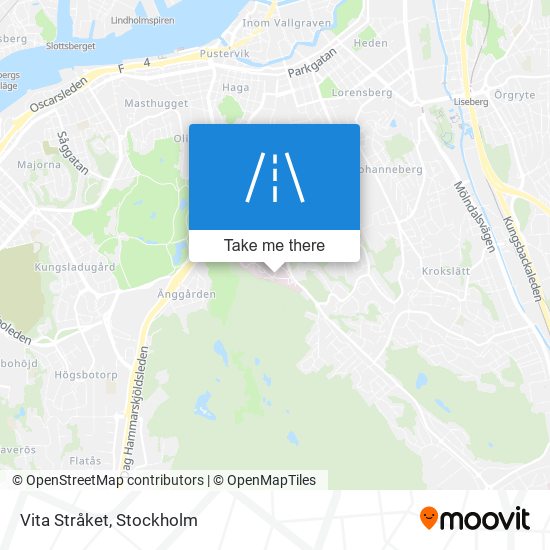 Vita Stråket map