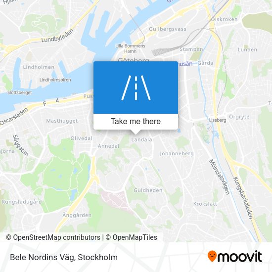 Bele Nordins Väg map