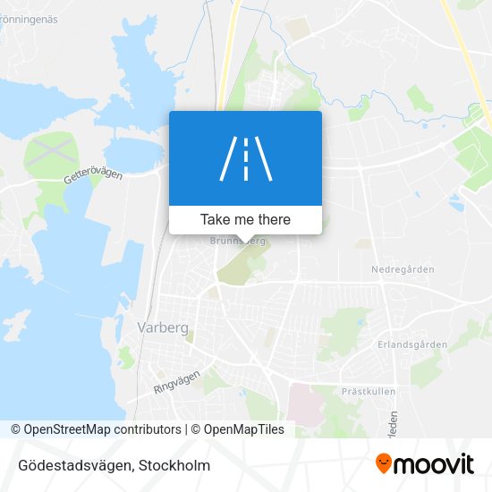 Gödestadsvägen map