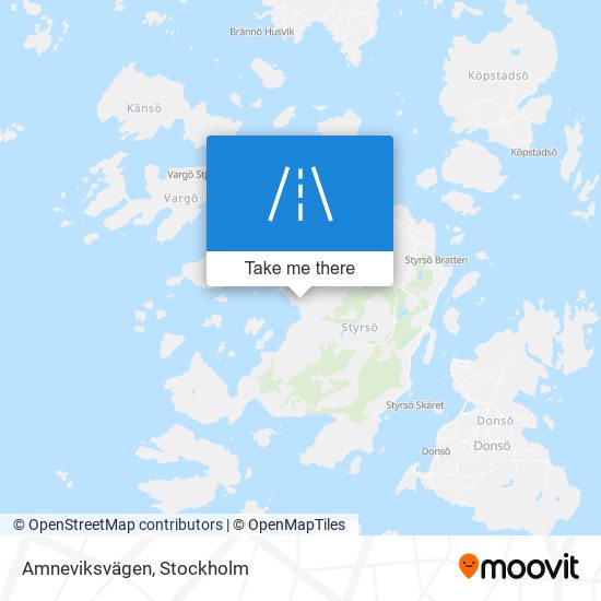 Amneviksvägen map