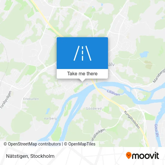 Nätstigen map