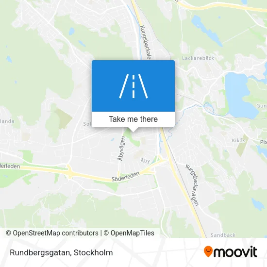 Rundbergsgatan map