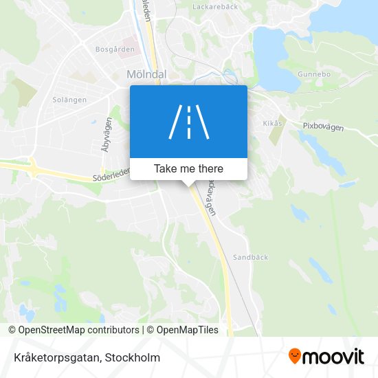 Kråketorpsgatan map