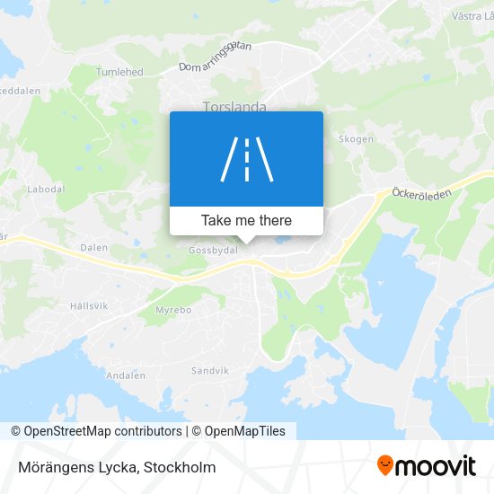 Mörängens Lycka map