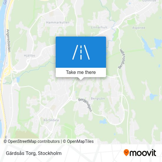 Gärdsås Torg map