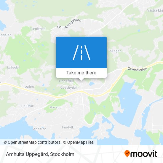 Amhults Uppegård map