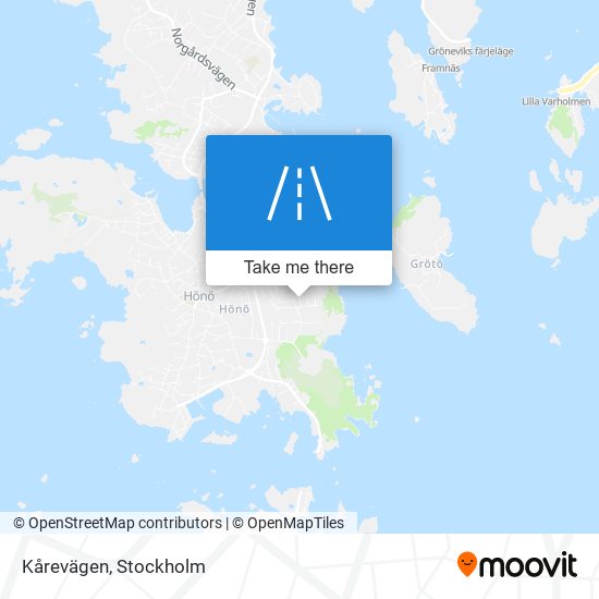 Kårevägen map