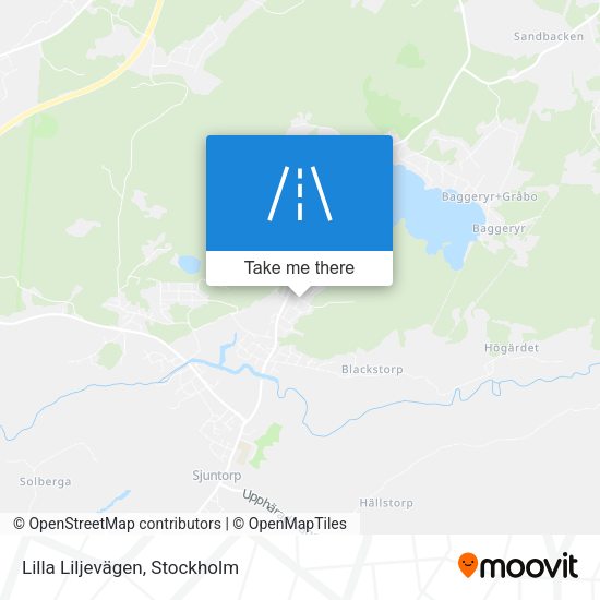 Lilla Liljevägen map