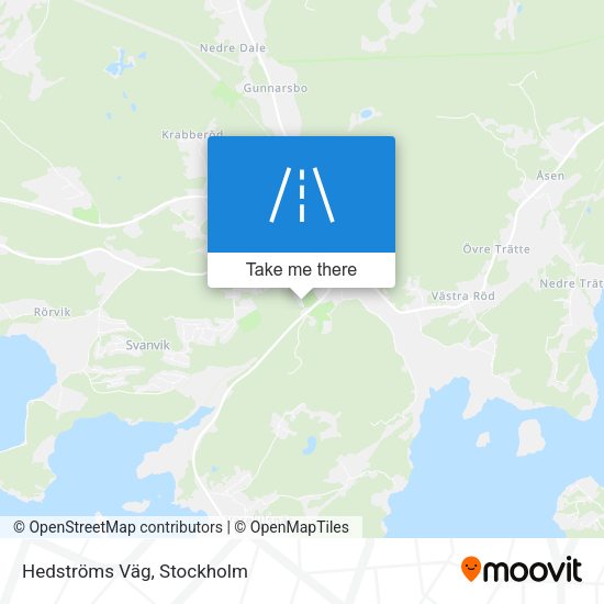 Hedströms Väg map