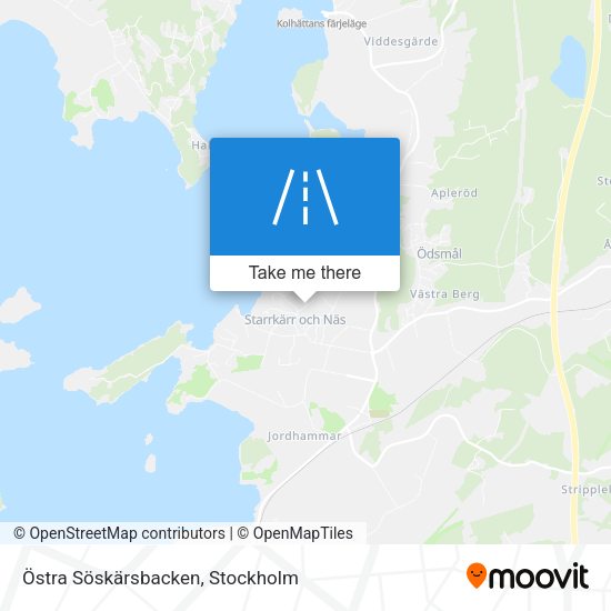 Östra Söskärsbacken map