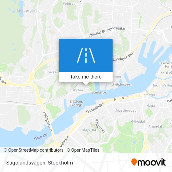 Sagolandsvägen map