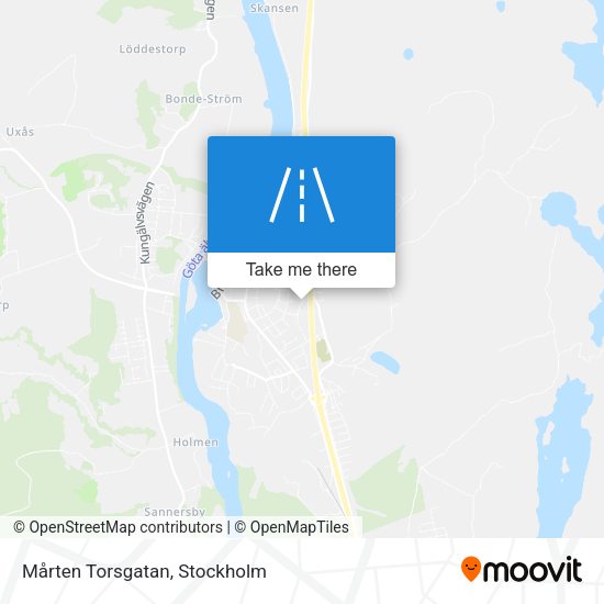Mårten Torsgatan map