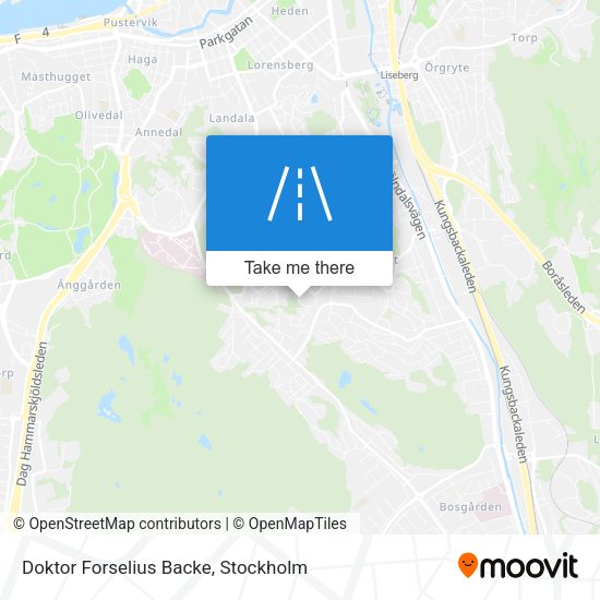 Doktor Forselius Backe map