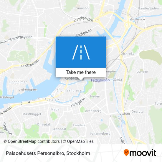 Palacehusets Personalbro map