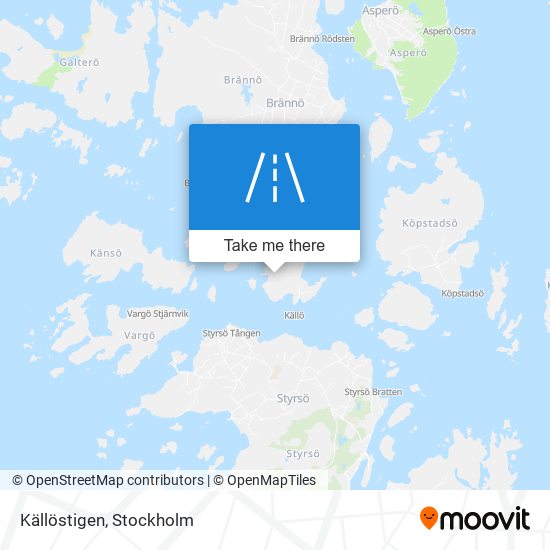 Källöstigen map