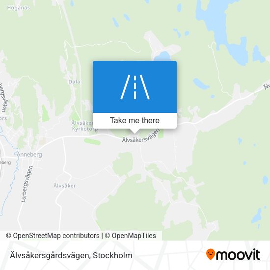 Älvsåkersgårdsvägen map