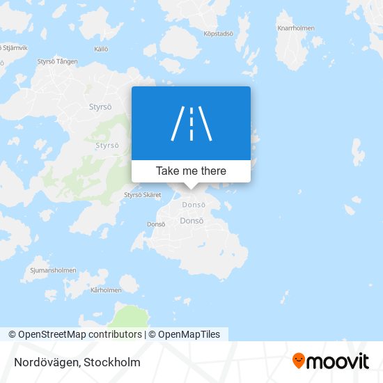 Nordövägen map