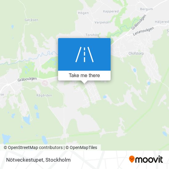 Nötveckestupet map