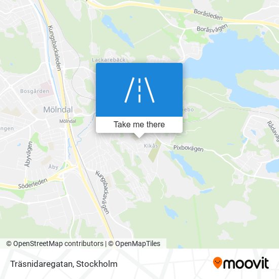 Träsnidaregatan map