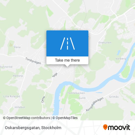 Oskarsbergsgatan map