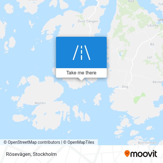 Rösevägen map