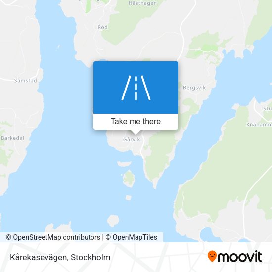 Kårekasevägen map