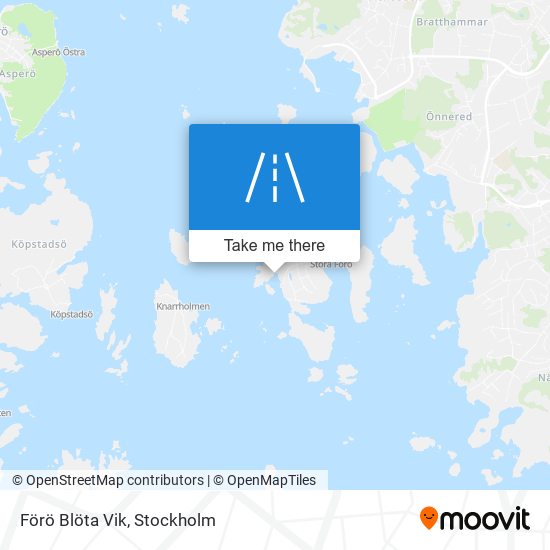 Förö Blöta Vik map