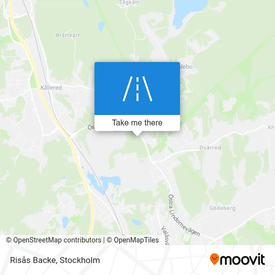 Risås Backe map