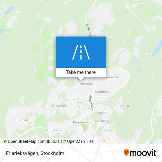 Friarleksvägen map