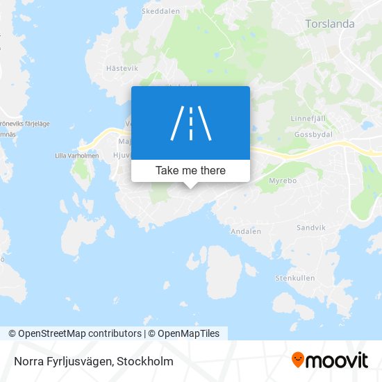 Norra Fyrljusvägen map