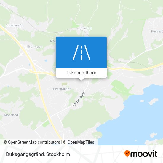 Dukagångsgränd map