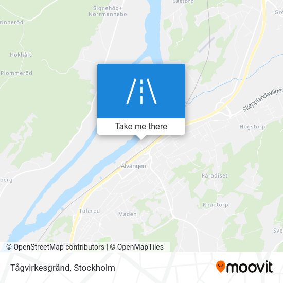 Tågvirkesgränd map