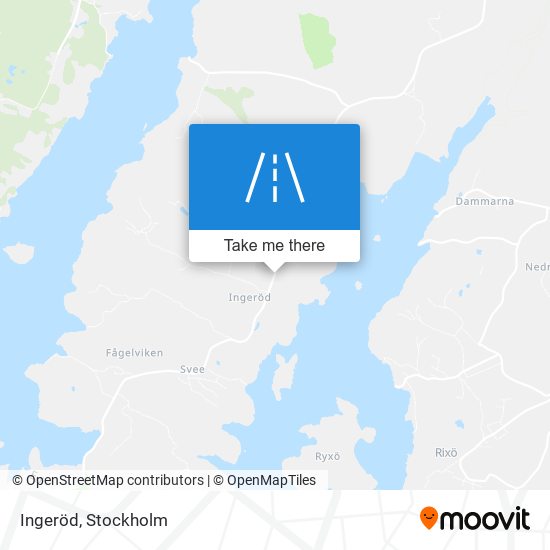 Ingeröd map