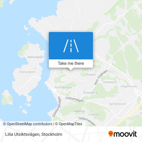 Lilla Utsiktsvägen map
