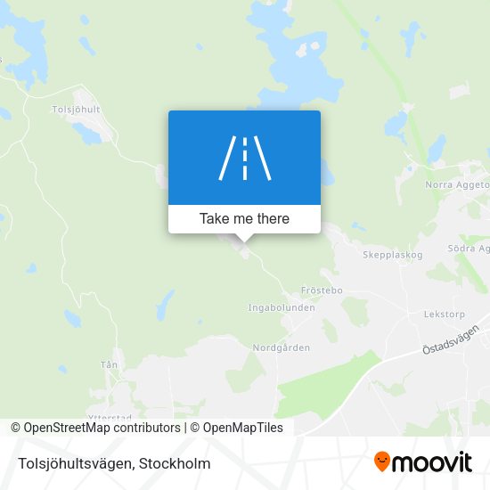 Tolsjöhultsvägen map