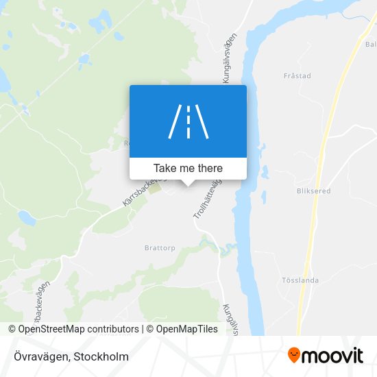 Övravägen map