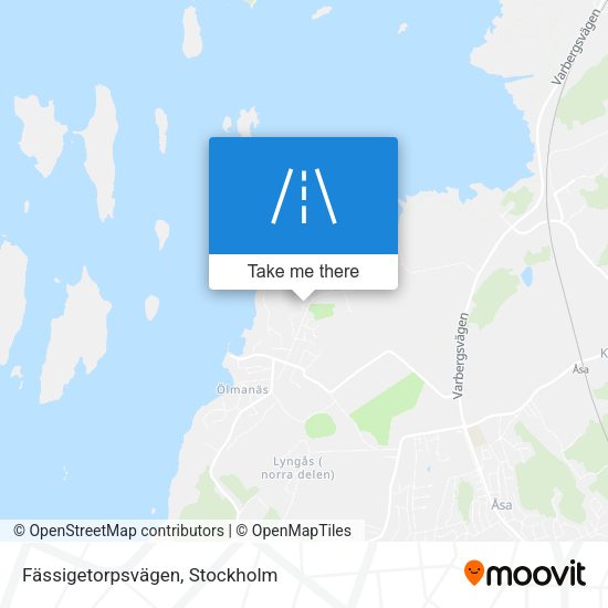 Fässigetorpsvägen map