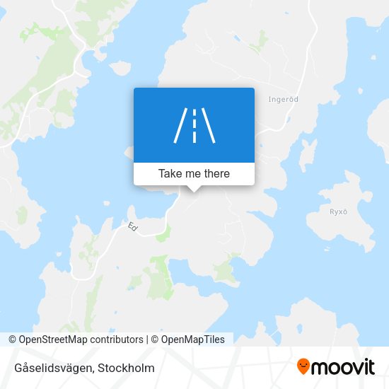 Gåselidsvägen map