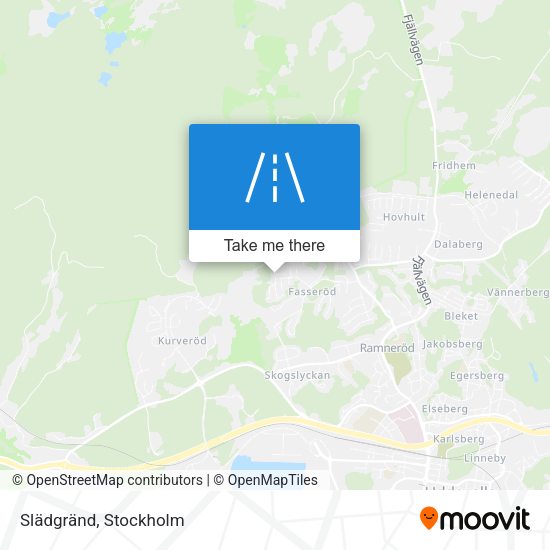 Slädgränd map