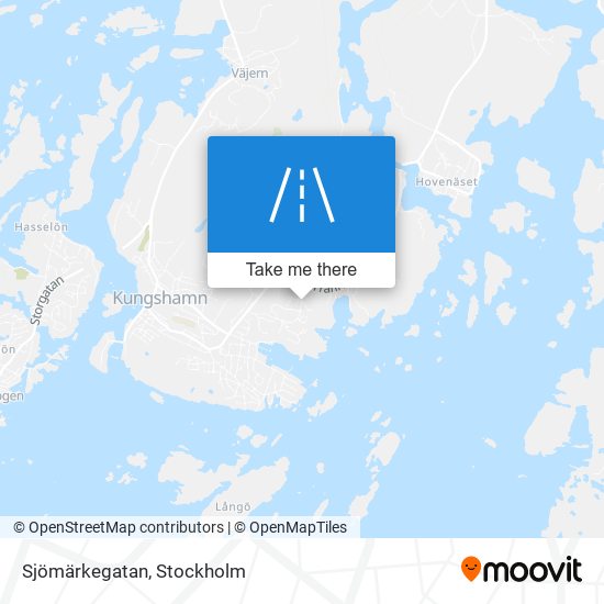 Sjömärkegatan map