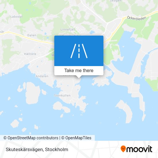 Skuteskärsvägen map