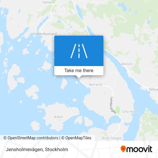 Jensholmevägen map
