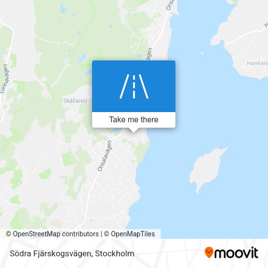 Södra Fjärskogsvägen map